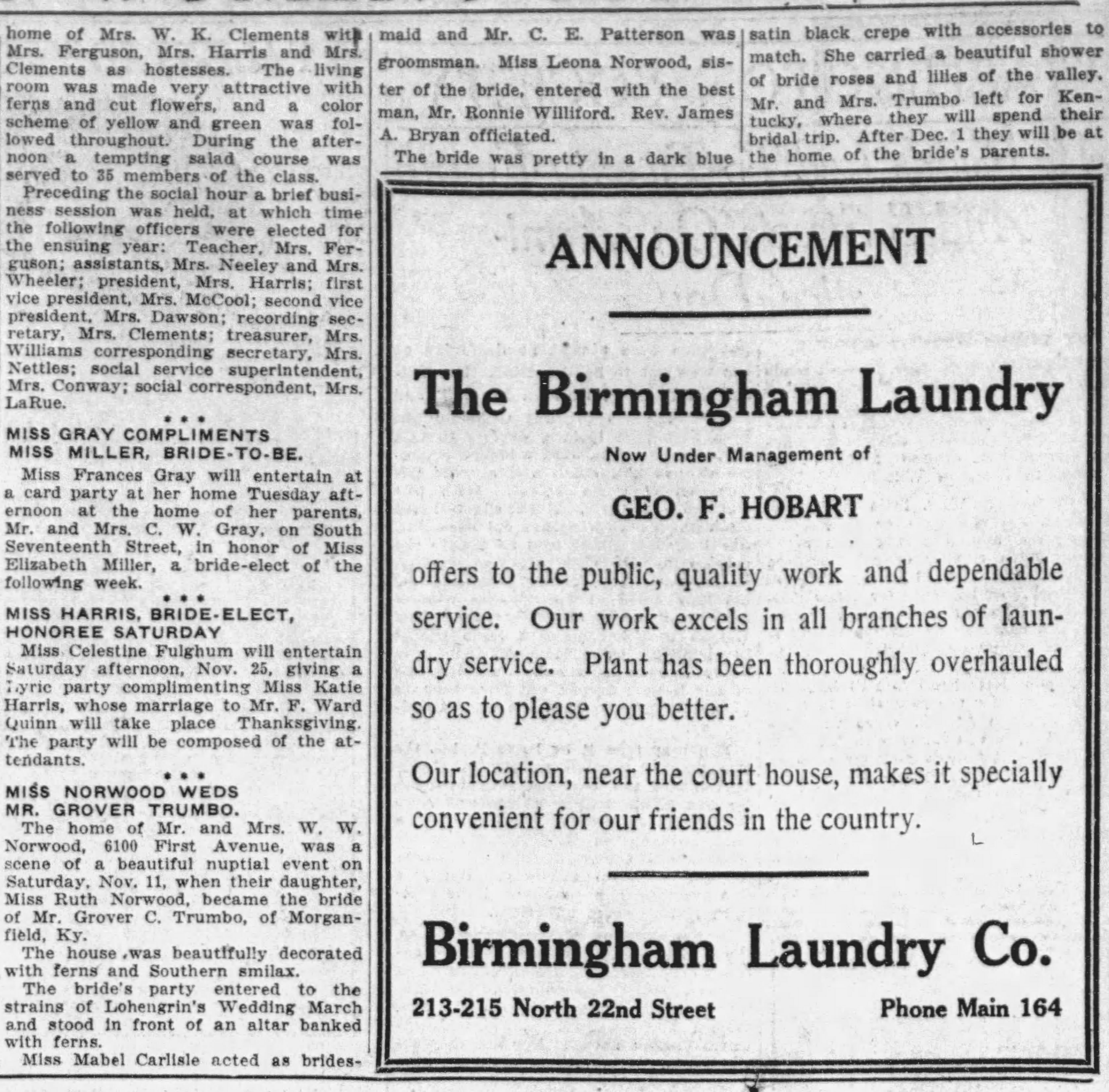 Ruth Norwood-Grover C. Trumbo